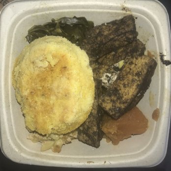 Majani Food Emporium - Jerk tofu, sweet potatoes, Mac and Mac & Cheese, Collard Greens and Cornbread - Vegan Near Me - Chicago, Illinois Majani Food Emporium - Jerk tofu, sweet potatoes, Mac and Mac & Cheese, Collard Greens and Cornbread - Vegan Near Me - Chicago, Illinois