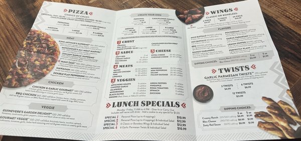 Menu photo 4 Round Table Pizza San Antonio, TX