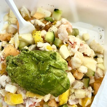 Ceviche Ceviche - Islander mixed with added avocado and pineapple ginger dressing - Seafood Near Me - Harlingen, Texas Ceviche Ceviche - Islander mixed with added avocado and pineapple ginger dressing - Seafood Near Me - Harlingen, Texas