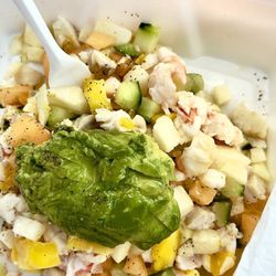 Ceviche Ceviche - Islander mixed with added avocado and pineapple ginger dressing