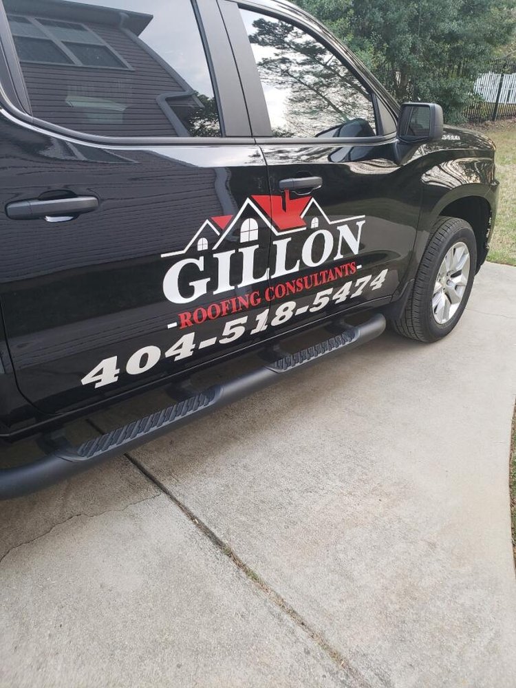 Slide of Gillon Roofing Consultation