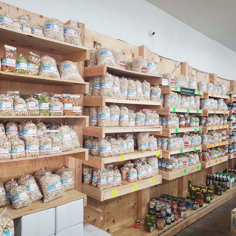 a wide variety of food items a wide variety of food items