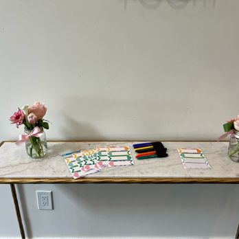 Bella Siena - Our sign in table. - Italian Near Me - Benicia, California