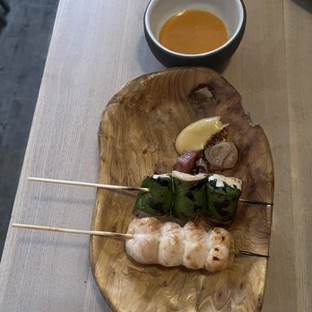 Sanjusan - Chicken breast and tenderloin yakitori - Pizza Near Me - Minneapolis, Minnesota Sanjusan - Chicken breast and tenderloin yakitori - Pizza Near Me - Minneapolis, Minnesota