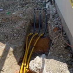 Gentry Plumbing Services - New residential gas line installation