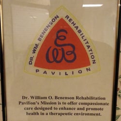 William O Benenson Rehabilitation Pavilion