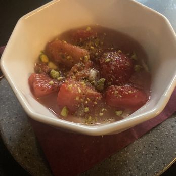 VINIA Wine & Kitchen - Strawberry tartlet (vegan) - Wine Bars Near Me - Winter Park, Florida VINIA Wine & Kitchen - Strawberry tartlet (vegan) - Wine Bars Near Me - Winter Park, Florida