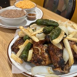 Pollo Asado al Carbon Estilo Sinaloa Combo