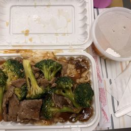 Broccoli Beef with Soup