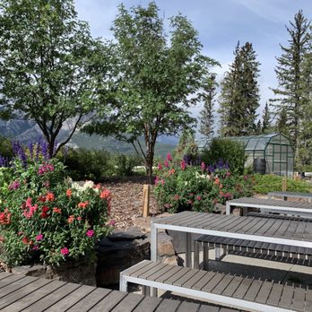 STOCK FOOD & DRINK - Outdoor seating - Cafes Near Me - Banff, Alberta STOCK FOOD & DRINK - Outdoor seating - Cafes Near Me - Banff, Alberta