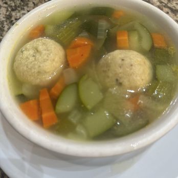 Haifa Restaurant - One of the BEST bowls of matzo ball soups in town! - Kosher Near Me - Los Angeles, California