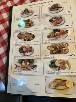 Menu photo 5 Sultanahmet Fish House Istanbul, 34 Menu photo 5 Sultanahmet Fish House Istanbul, 34