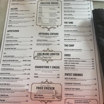 Loch Bar - Lunch menu - Seafood Near Me - Houston, Texas Loch Bar - Lunch menu - Seafood Near Me - Houston, Texas