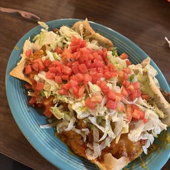 Stuffed Sopapillas Plate