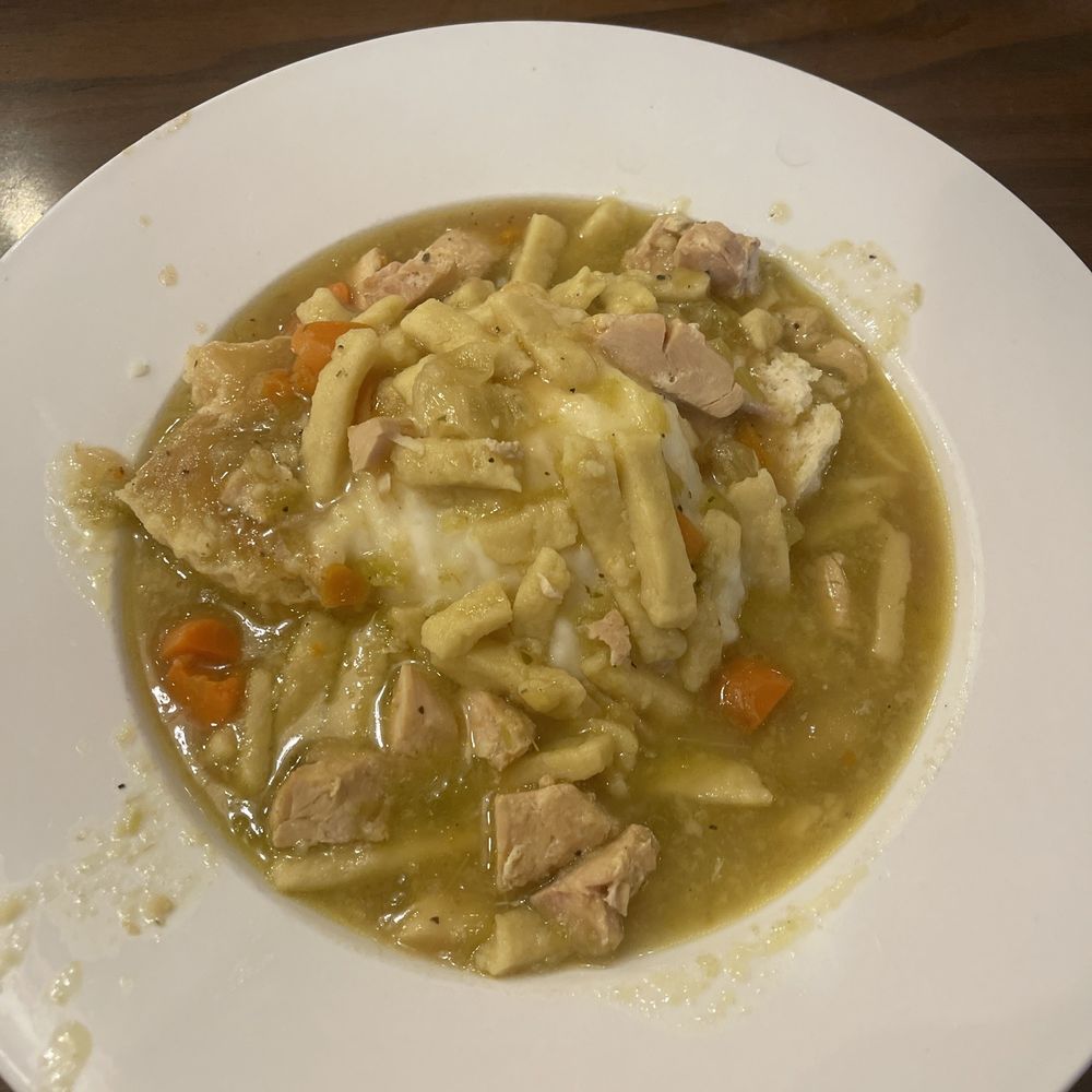 Chicken and noodles Chicken and noodles
