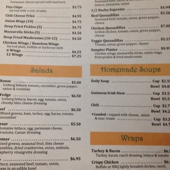 Coonan's Irish Hub - the menu - New American Near Me - Bay City, Michigan