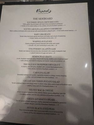 Menu photo 6 The Collier House Marco Island, FL