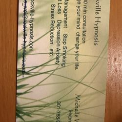 Rockville Hypnosis - Business card