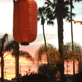Kihon - Sunset while sitting near window - Japanese Near Me - Long Beach, California