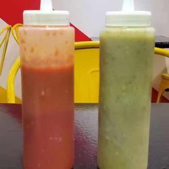 Taqueria Santa Fe - Sauces - Tacos Near Me - Woodside, New York Taqueria Santa Fe - Sauces - Tacos Near Me - Woodside, New York