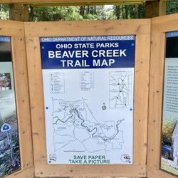 Beaver Creek State Park - Trail Map (12Aug2021)