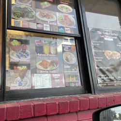 Taqueria Mi Sabino - Drive thru menu