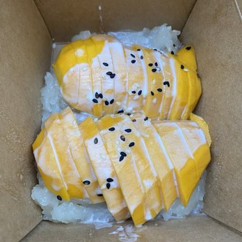 Time Thai Kitchen  - Sticky Rice with Mango - Thai Near Me - Pleasanton, California