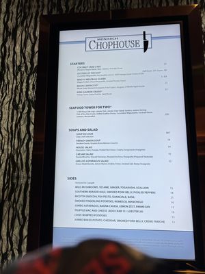 Menu photo 5 Monarch Chophouse Black Hawk, CO