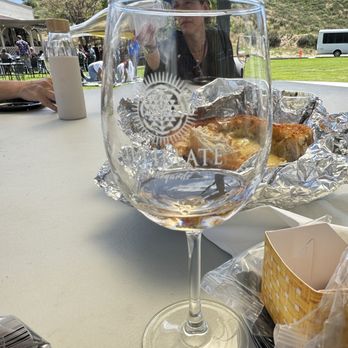 Temecula Wine Country e-Bike Rental - The famous sourdough bread with warm gooey brie cheese inside - Bike Rentals Near Me - Temecula, California Temecula Wine Country e-Bike Rental - The famous sourdough bread with warm gooey brie cheese inside - Bike Rentals Near Me - Temecula, California