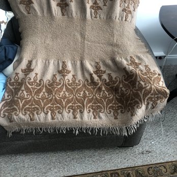 Stavros Cleaners - Cashmere throw now shrunk and puckered. - Laundry Services Near Me - Brookline, Massachusetts