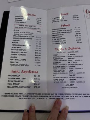 Menu photo 6 Oystra Sushi & Kitchen Duluth, GA Menu photo 6 Oystra Sushi & Kitchen Duluth, GA
