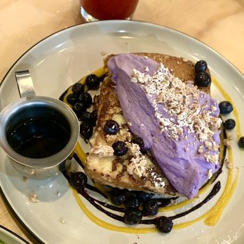 Toast Kitchen & Bakery - Ube french toast - Breakfast & Brunch Near Me - Tustin, California