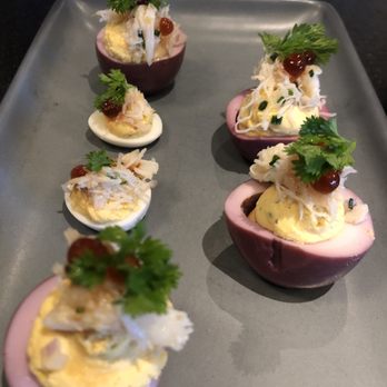 King Tide Fish and Shell - Pickled Deviled Eggs - Seafood Near Me - Portland, Oregon King Tide Fish and Shell - Pickled Deviled Eggs - Seafood Near Me - Portland, Oregon