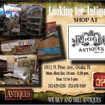 Diggers Antique Mall - Antiques Near Me - Ocala, Florida