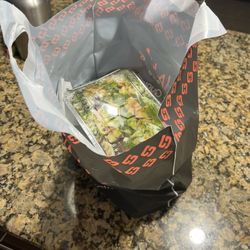 Shah’s Halal - Falafel over rice platter