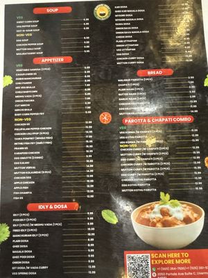 Menu photo 1 Biryani & Dosa Grill Livermore, CA