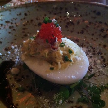 The Ruins - Deviled duck egg w/ crb and roe...MUST TRY - Venues & Event Spaces Near Me - Seattle, Washington