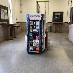 US Post Office - Gift Card station for those last minute gifts.