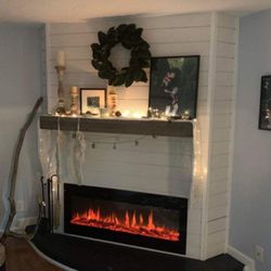 Grit and Grace Contracting - New gas fireplace construction