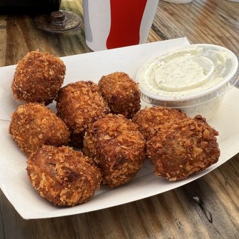 Deckhand Dave's Fish Tacos - Salmon Bites. Yummy!!!!! - Food Trucks Near Me - Juneau, Alaska Deckhand Dave's Fish Tacos - Salmon Bites. Yummy!!!!! - Food Trucks Near Me - Juneau, Alaska