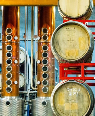 Old Log Cabin Distillery by null