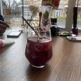 Another Broken Egg Cafe - BlackBerry mimosa - Breakfast & Brunch Near Me - Elkridge, Maryland