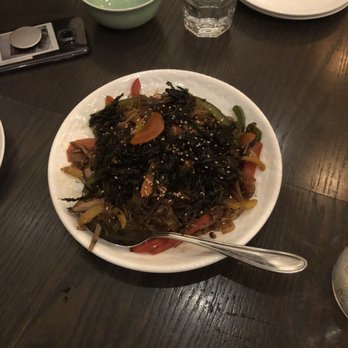 R&D Restaurant - Japchae. :9 deliciousness approved by an authentic Korean (my coworker not me) - Asian Fusion Near Me - Toronto, Ontario