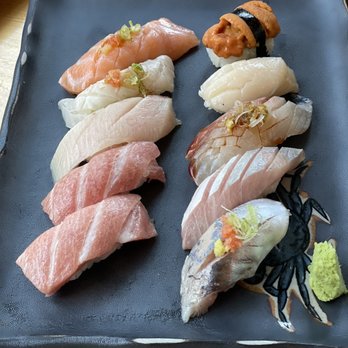 Akaoni - 10 piece selected sushi $60 - Sushi Bars Near Me - Carmel, California Akaoni - 10 piece selected sushi $60 - Sushi Bars Near Me - Carmel, California