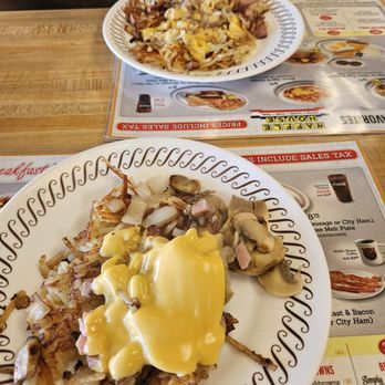 Waffle House - two plates of food - Breakfast & Brunch Near Me - Inman, South Carolina Waffle House - two plates of food - Breakfast & Brunch Near Me - Inman, South Carolina
