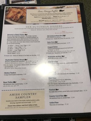 Menu photo 8 Der Dutchman Bellville, OH Menu photo 8 Der Dutchman Bellville, OH
