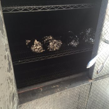 Meat U Anywhere BBQ - Outdoor smoker, mounted on Trailer for mobility, does all of the work smoking everything but the briskets. - Barbeque Near Me - Grapevine, Texas