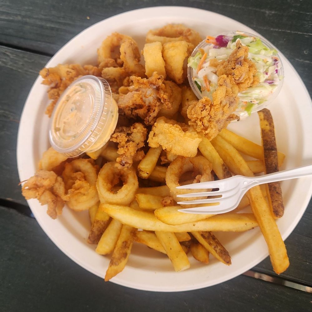 L&J's Fish Tale - Fries calamari dinner - Seafood Near Me - Madison, Connecticut