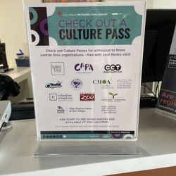 Columbus Metropolitan Library  - Whitehall Branch - Culture pass