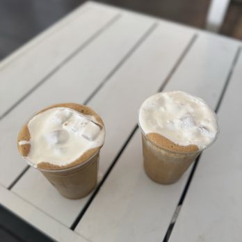 Caffeine - Ice Cubans with cold foam. - Coffee & Tea Near Me - Petaluma, California Caffeine - Ice Cubans with cold foam. - Coffee & Tea Near Me - Petaluma, California